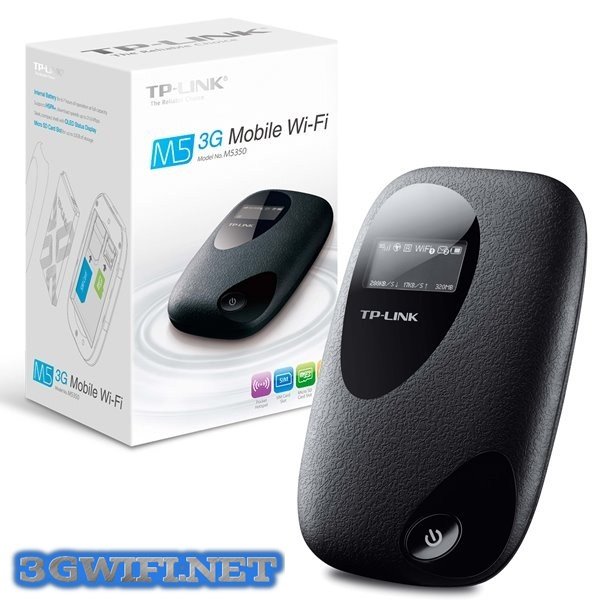 Router wifi bằng sim 3G giá rẻ Tp-link M5350