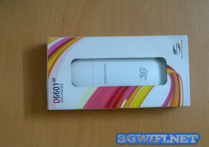 USB 3G Viettel D6601 21.6Mbps bảo hành chính hãng 12 tháng