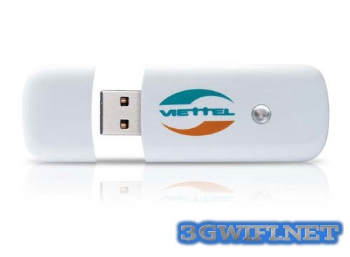 USB 3G Viettel MF110 Tốc độ dowload tối đa 7.2mbps, upload tối đa 5.76mbps