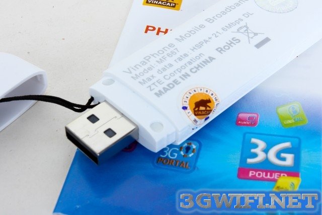 USB 3G Vinaphone Ezcom MF667 bảo hành chính hãng 12 tháng trên toàn quốc