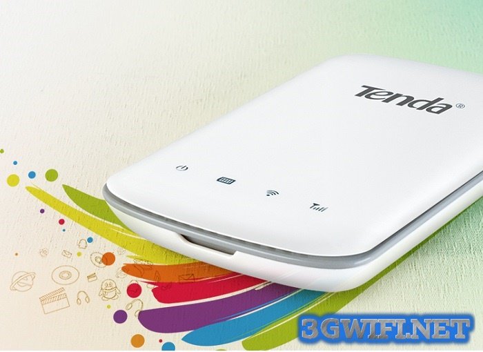 Bộ phát Wifi 3G Tenda 186R đa mạng với thiết kế nhỏ gọn 
