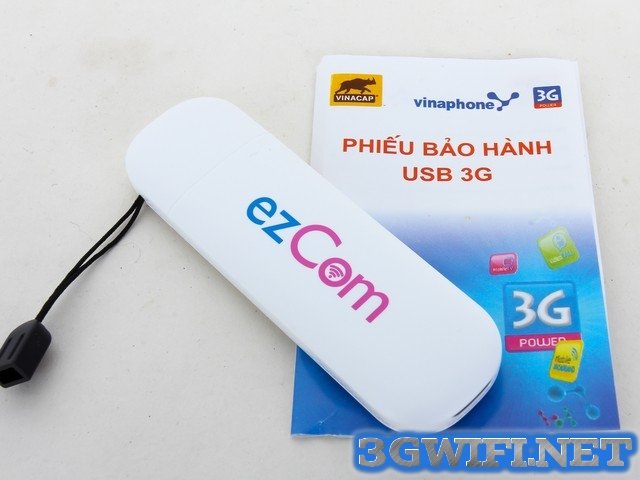 Dcom 3G Vinaphone chính hãng tốc độ cao