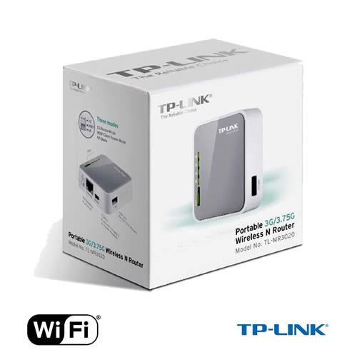 Bộ phát wifi 3G Tp Link MR 3020 chính hãng