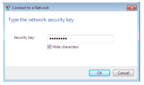 nhập mật khẩu mặc định của TP-Link M5350 để kết nối