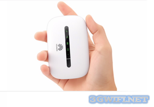 Bộ phát wifi từ sim 3G Huawei nhỏ gọn trong lòng bàn tay