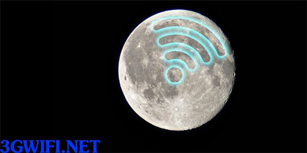 Trên mặt trăng cũng có wifi