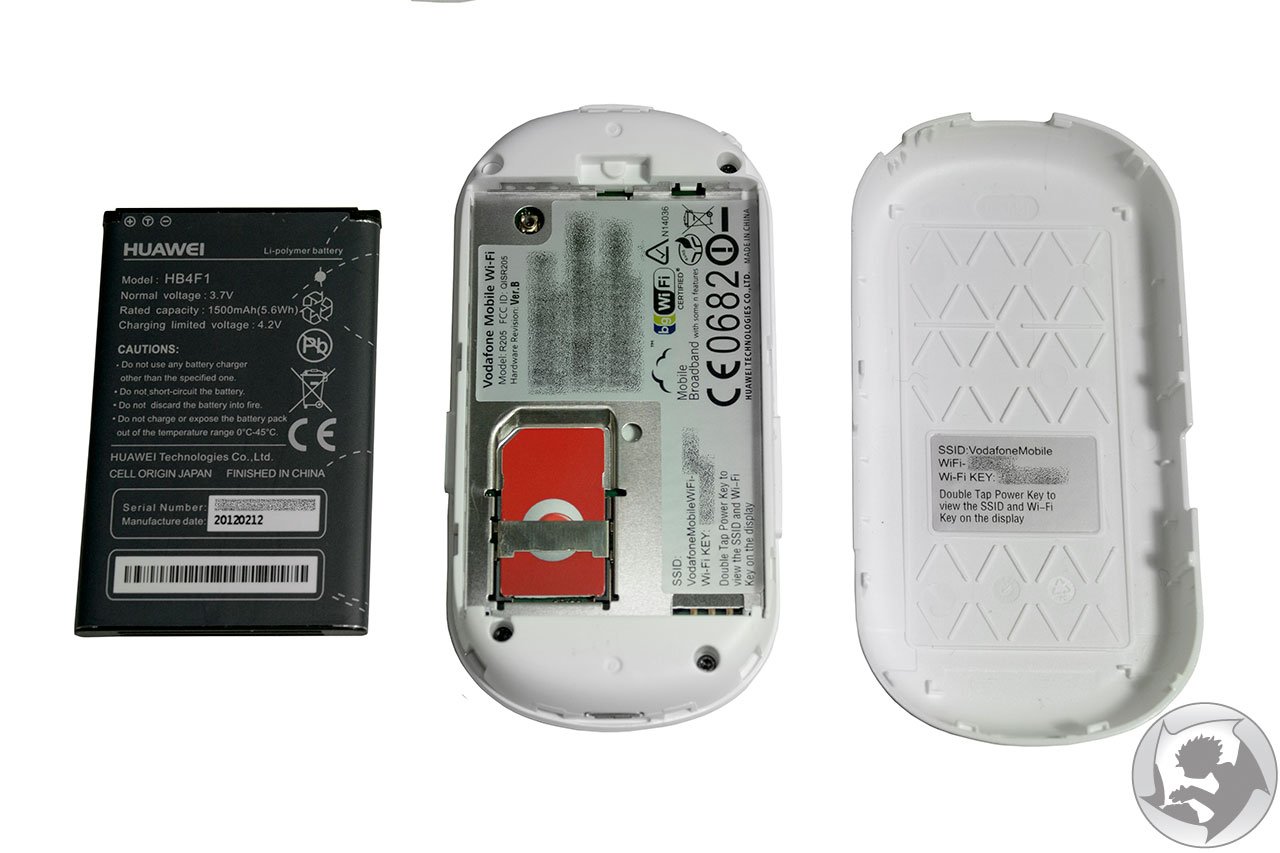 Bộ phát wifi 3G Vodafone R205 dung lượng pin 1500 mAh