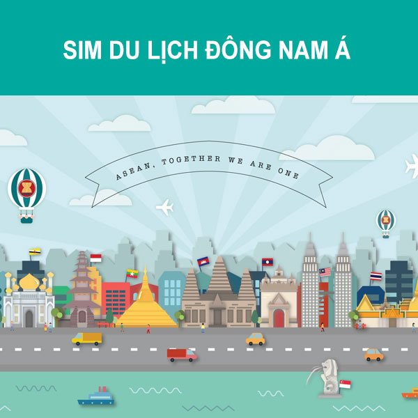 sim du lịch đông nam á