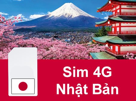 Sim Nhật Bản (Japan) – Sim 3G/4G Du Lịch Nhật Bản