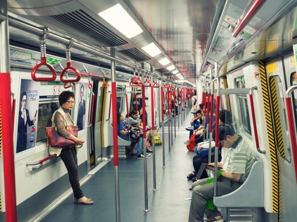 cách đi tàu điện ngầm ở Hongkong