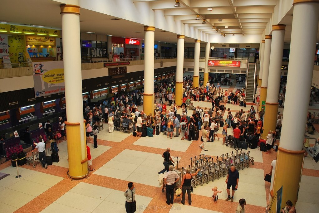 các sân bay nổi tiếng ở Thái Lan
