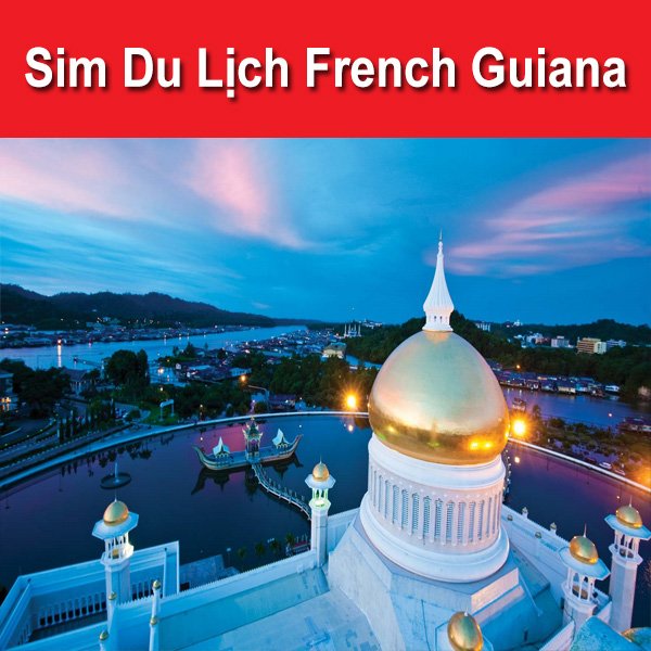 sim du lịch French Guiana