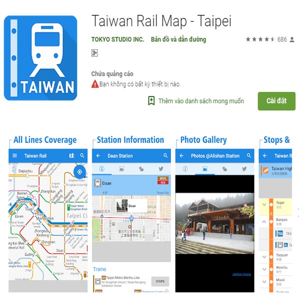 Ga tàu Đài Loan: Điểm dừng chân tại ga tàu Đài Loan để cảm nhận nhịp sống đô thị của đảo quốc này. Từ chợ đêm đến các khu vui chơi giải trí, Đài Loan luôn đầy sức sống và sôi động.