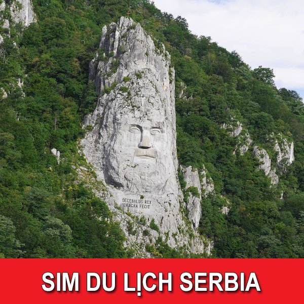 sim du lịch serbia